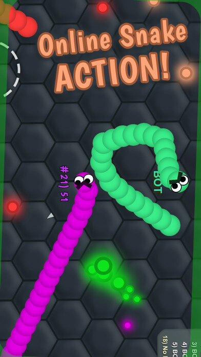 Emulate iPhone app Slimy .IO: Snake Snither MMO -Run, Eat Color Dot using MyAndroid Emulate iPhone app Slimy .IO: Snake Snither MMO -Run, Eat Color Dot using MyAndroid