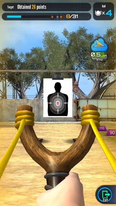 Emulate iPhone app Slingshot Championship using MyAndroid Emulate iPhone app Slingshot Championship using MyAndroid