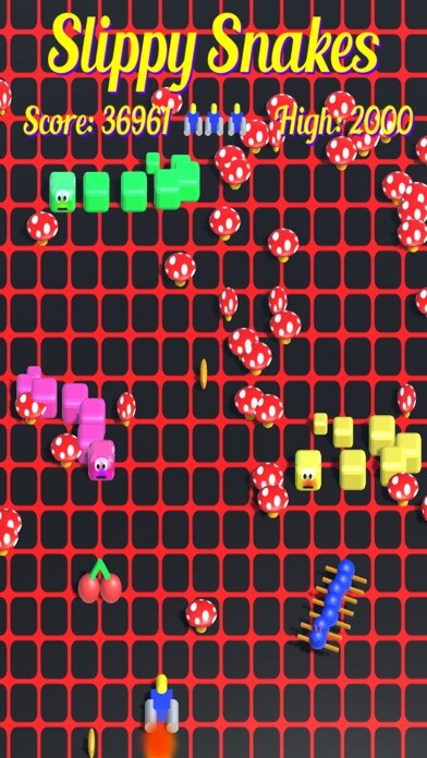 Emulate iPhone app Slippy Snakes & Centipedes using MyAndroid Emulate iPhone app Slippy Snakes & Centipedes using MyAndroid