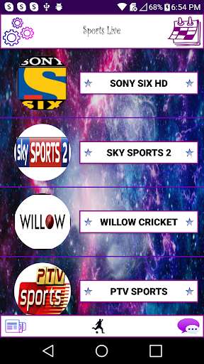 Run android online APK SL Lite Cricket & Football Live Streaming Helper from MyAndroid or emulate SL Lite Cricket & Football Live Streaming Helper using MyAndroid