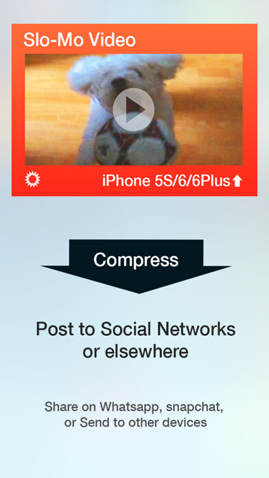 Emulate iPhone app SloMo Share! for iPhone - Share slow motion video to whatsapp, snapchat, Instagram, and eleswhere using MyAndroid Emulate iPhone app SloMo Share! for iPhone - Share slow motion video to whatsapp, snapchat, Instagram, and eleswhere using MyAndroid