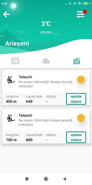 Run android online APK Slopes Info from MyAndroid or emulate Slopes Info using MyAndroid