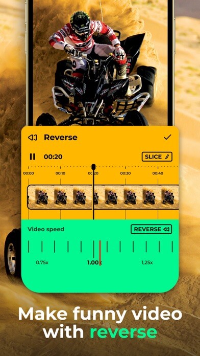 Emulate iPhone app Slopro: Slow Motion, Time Cut using MyAndroid