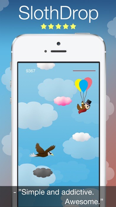 Emulate iPhone app SlothDrop using MyAndroid Emulate iPhone app SlothDrop using MyAndroid