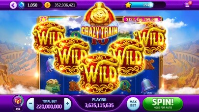 Emulate iPhone app Slotomania™ Slots Machine Game using MyAndroid