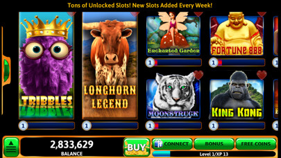 Emulate iPhone app Slots to Vegas Slot Machines using MyAndroid