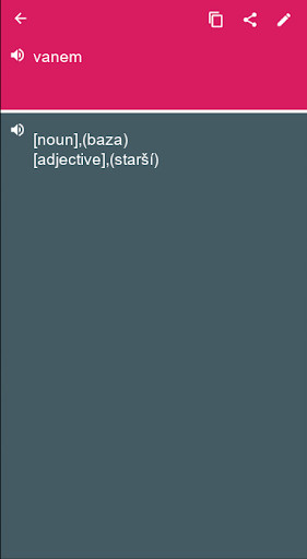Run android online APK Slovak - Estonian Dictionary & translator (Dic1) from MyAndroid or emulate Slovak - Estonian Dictionary & translator (Dic1) using MyAndroid