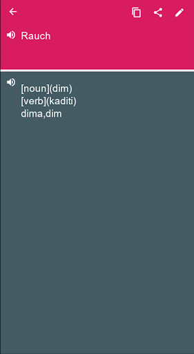 Run android online APK Slovene - German Dictionary & translator (Dic1) from MyAndroid or emulate Slovene - German Dictionary & translator (Dic1) using MyAndroid