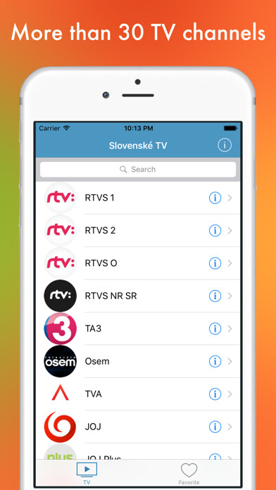 Emulate iPhone app Slovenské TV - Slovak TV live using MyAndroid Emulate iPhone app Slovenské TV - Slovak TV live using MyAndroid