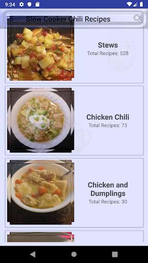Run android online APK Slow Cooker Chili Recipes from MyAndroid or emulate Slow Cooker Chili Recipes using MyAndroid