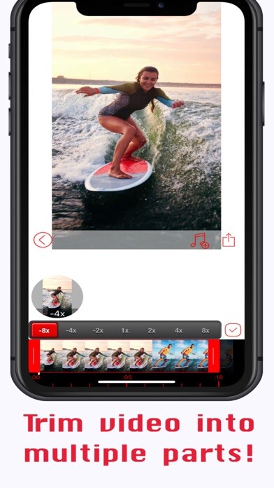 Emulate iPhone app Slow & Fast Motion Pro Editor using MyAndroid