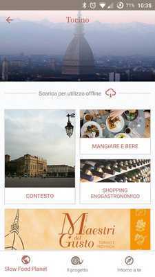 Emulate Android APK Slow Food Planet