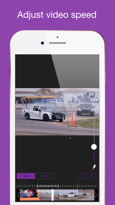 Emulate iPhone app SlowMe - Slow motion video editor using MyAndroid Emulate iPhone app SlowMe - Slow motion video editor using MyAndroid
