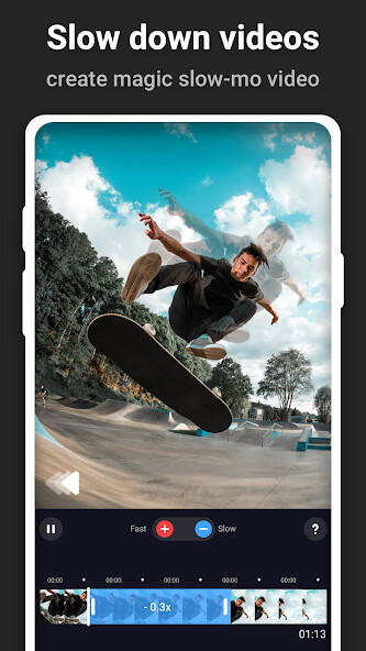 Run android online APK Slow motion - slow mo, fast mo from MyAndroid or emulate Slow motion - slow mo, fast mo using MyAndroid