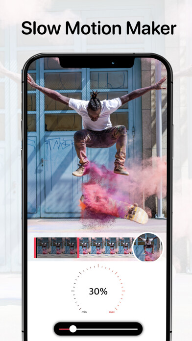 Emulate iPhone app Slow Motion Video Maker Pro using MyAndroid