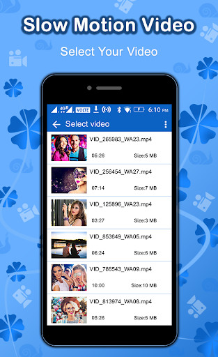 Run android online APK Slow Motion Video from MyAndroid or emulate Slow Motion Video using MyAndroid