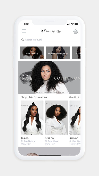 Emulate iPhone app SL Raw Virgin Hair using MyAndroid Emulate iPhone app SL Raw Virgin Hair using MyAndroid