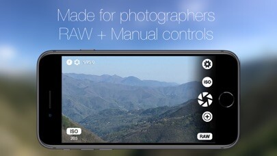 Emulate iPhone app SLR RAW Camera Manual Controls using MyAndroid