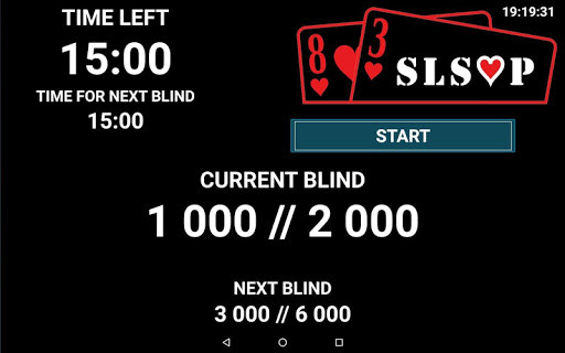 Run android online APK SLSOP Poker Timer R0002 from MyAndroid or emulate SLSOP Poker Timer R0002 using MyAndroid