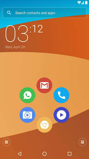 Emulate Android APK SLT MIUI White - IconsWidget
