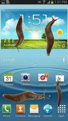 Emulate Android APK Slug on Phone joke