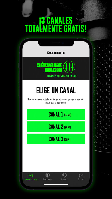 Emulate iPhone app Sálvame Radio using MyAndroid Emulate iPhone app Sálvame Radio using MyAndroid