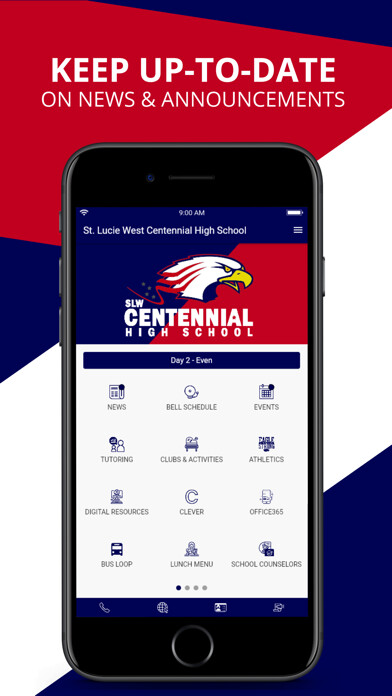Emulate iPhone app SLW Centennial HS using MyAndroid Emulate iPhone app SLW Centennial HS using MyAndroid