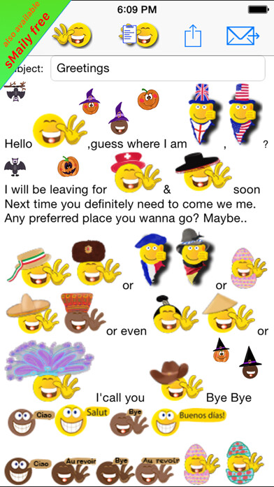 Emulate iPhone app sMaily free - the funny smiley icon email App with Stickers for WhatsApp using MyAndroid Emulate iPhone app sMaily free - the funny smiley icon email App with Stickers for WhatsApp using MyAndroid