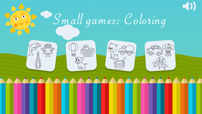 Emulate iPhone app Small Games: Coloring Book using MyAndroid