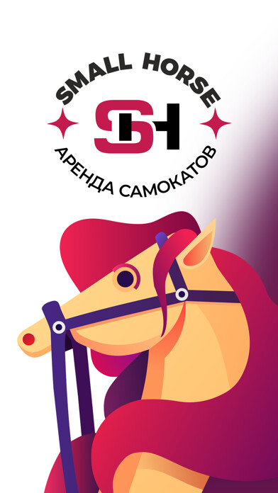 Emulate iPhone app Small Horse Аренда Самокатов using MyAndroid Emulate iPhone app Small Horse Аренда Самокатов using MyAndroid