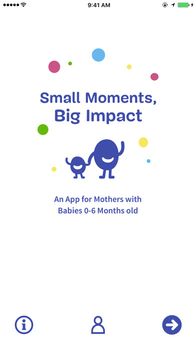 Emulate iPhone app Small Moments, Big Impact using MyAndroid