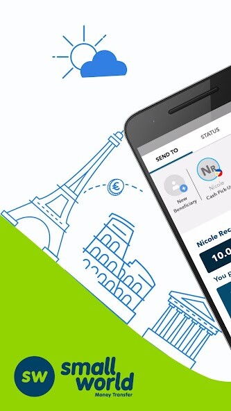 Run android online APK Small World Money Transfer from MyAndroid or emulate Small World Money Transfer using MyAndroid