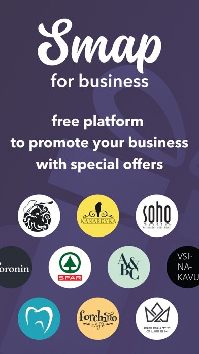 Emulate iPhone app Smap - business promotion using MyAndroid