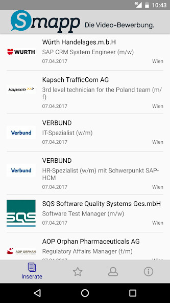 Run android online APK Smapp - Die Videobewerbung! from MyAndroid or emulate Smapp - Die Videobewerbung! using MyAndroid Run android online APK Smapp - Die Videobewerbung! from MyAndroid or emulate Smapp - Die Videobewerbung! using MyAndroid