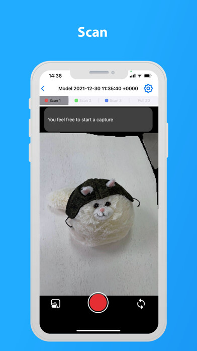 Emulate iPhone app Smart 3D Scan using MyAndroid Emulate iPhone app Smart 3D Scan using MyAndroid