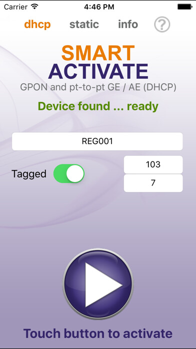 Emulate iPhone app Smart Activate using MyAndroid Emulate iPhone app Smart Activate using MyAndroid