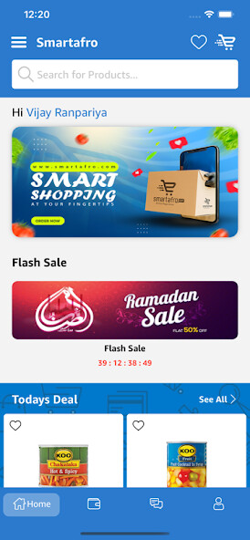 Run android online APK Smartafro Online Megastore App from MyAndroid or emulate Smartafro Online Megastore App using MyAndroid