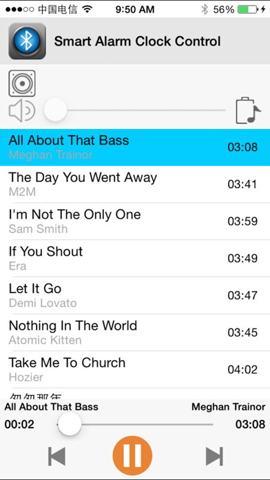 Emulate iPhone app Smart Alarm Clock Control using MyAndroid Emulate iPhone app Smart Alarm Clock Control using MyAndroid