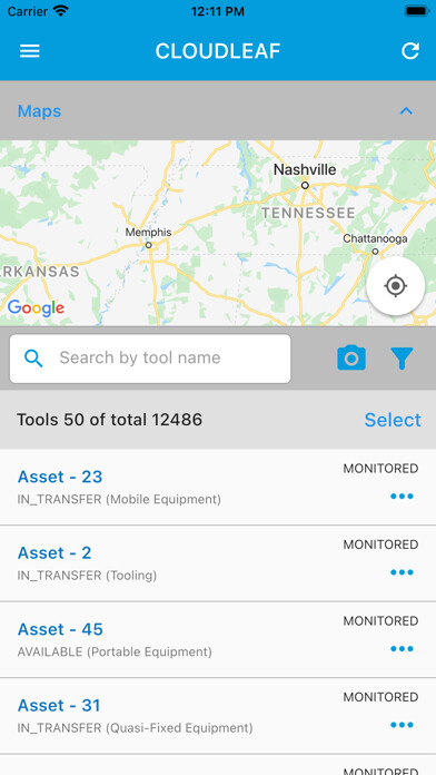 Emulate iPhone app Smart Asset Tracker using MyAndroid Emulate iPhone app Smart Asset Tracker using MyAndroid