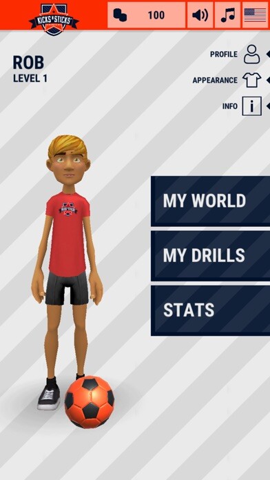 Emulate iPhone app Smart Ball Soccer using MyAndroid