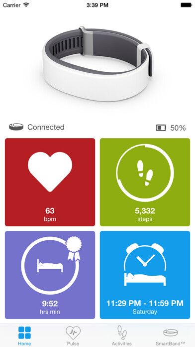 Emulate iPhone app SmartBand™ 2 SWR12 using MyAndroid Emulate iPhone app SmartBand™ 2 SWR12 using MyAndroid