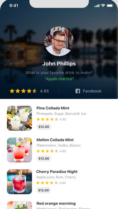 Emulate iPhone app SmartBAR Ordering using MyAndroid Emulate iPhone app SmartBAR Ordering using MyAndroid