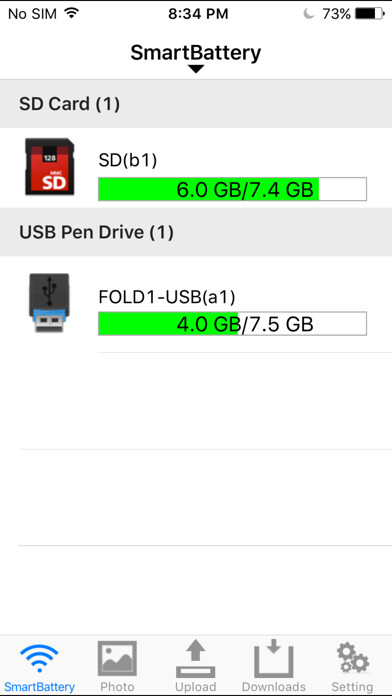 Emulate iPhone app SmartBattery CE using MyAndroid