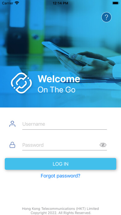 Emulate iPhone app Smart Biz Line - On-the-go using MyAndroid