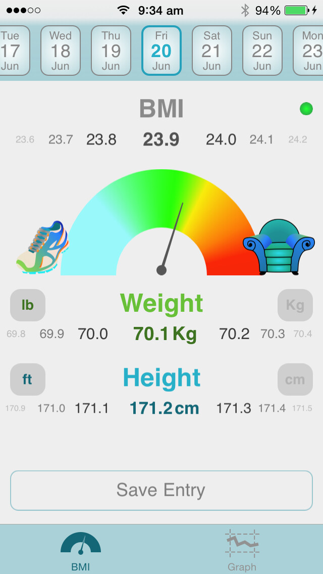 Emulate iPhone app Smart BMI - Fast and Easy BMI Calculator & Weight Tracker using MyAndroid Emulate iPhone app Smart BMI - Fast and Easy BMI Calculator & Weight Tracker using MyAndroid