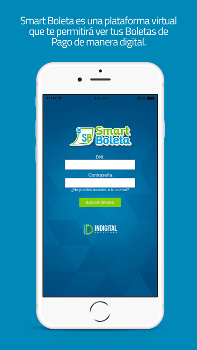 Emulate iPhone app Smart Boleta using MyAndroid