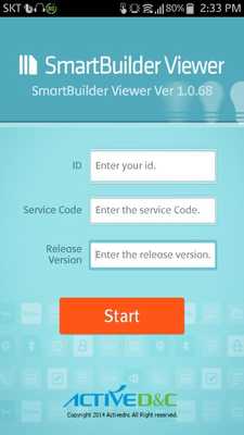 Emulate Android APK SmartBuilder Viewer