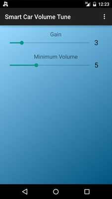 Emulate Android APK Smart Car Volume Tune Emulate Android APK Smart Car Volume Tune
