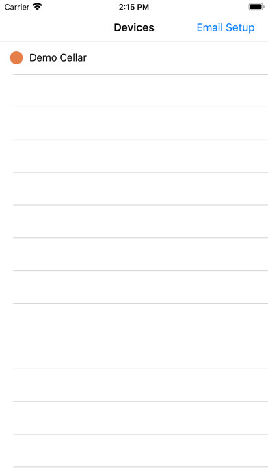 Emulate iPhone app SmartCellar using MyAndroid