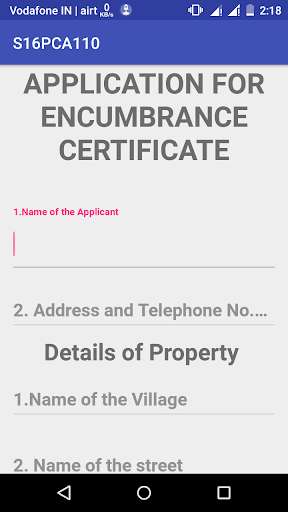 Run android online APK Smart city Trichy ENCUMBRANCE CERTIFI 16PCA110 from MyAndroid or emulate Smart city Trichy ENCUMBRANCE CERTIFI 16PCA110 using MyAndroid Run android online APK Smart city Trichy ENCUMBRANCE CERTIFI 16PCA110 from MyAndroid or emulate Smart city Trichy ENCUMBRANCE CERTIFI 16PCA110 using MyAndroid